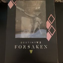 Destiny 2 Forsaken Cayde’s Last Stand Statue(Includes Through The Heart Emblem)