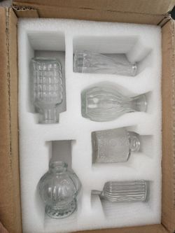 Assorted Mini Glass Set of 6