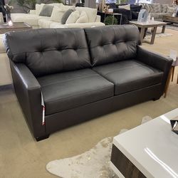 Genuine Leather and Leather Match Storm Sofa