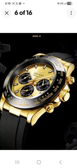 AILANG Men Multifunction Sapphire Luminous Tourbillon Automatic Mechanical Watch