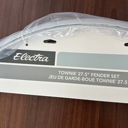 NEW Electra Townie Path Aluminum Fender Set – Silver