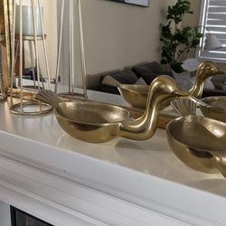 Small Gold Bowls