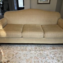 Bassett Cream Color Sofa