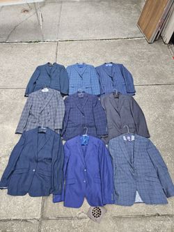 8 nice suits size 42 long.