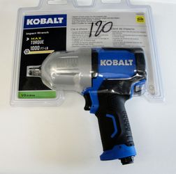 KOBALT 1/2 INCH DRIVE IMPACT WRENCH