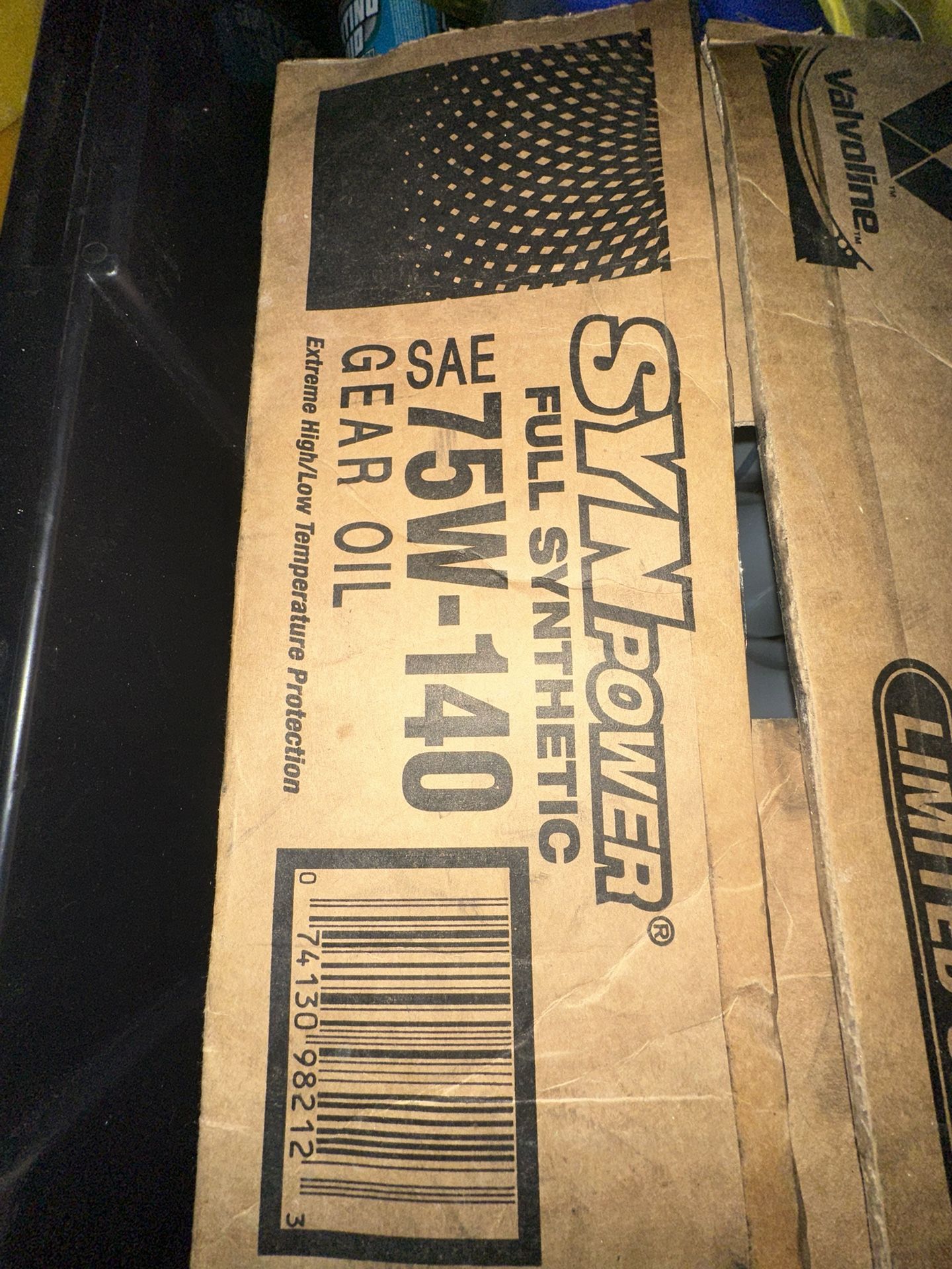 Valvoline Synpower 75w-140 10 Quarts 60 Bucks