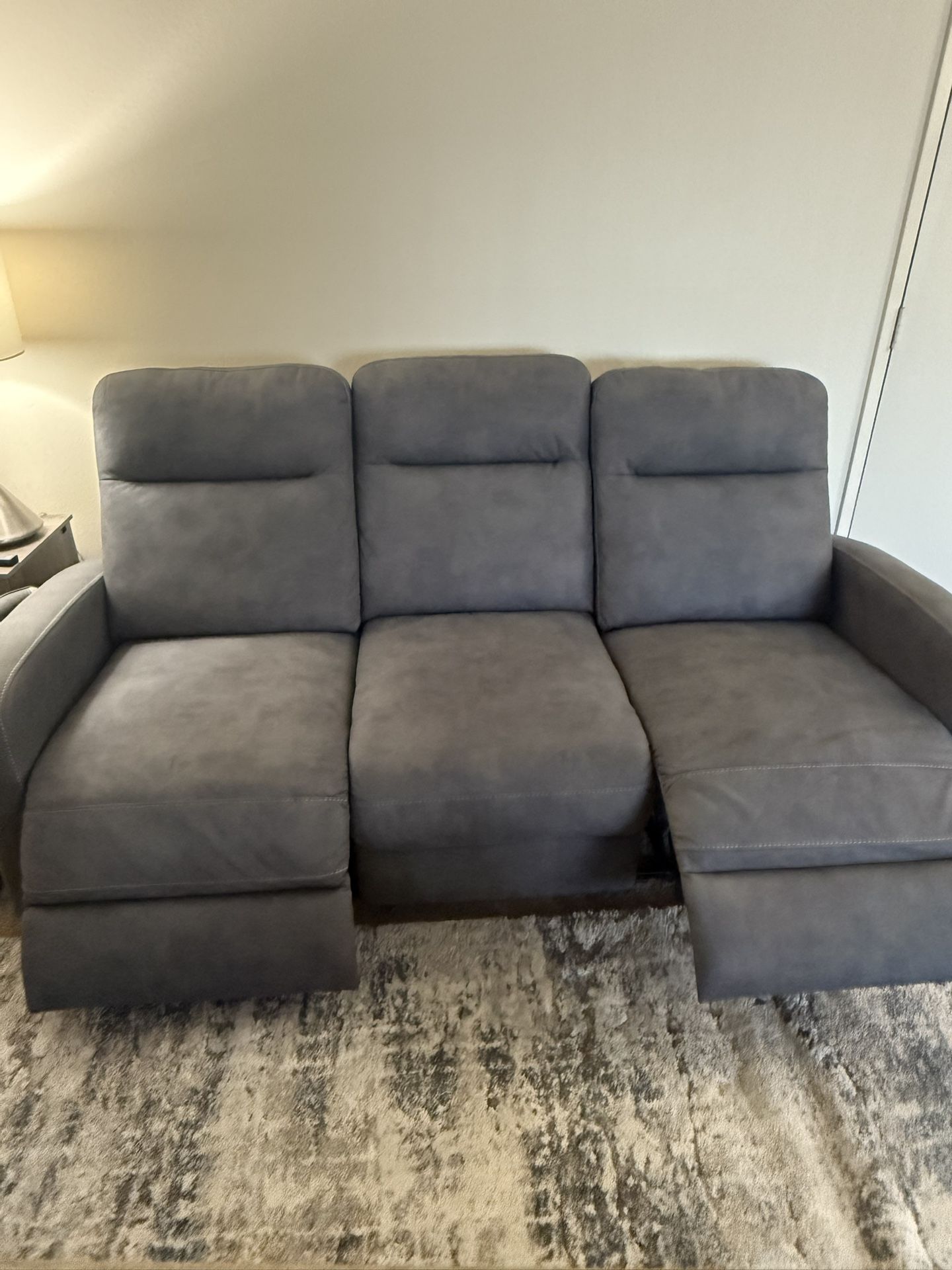 2 (like new) sofa electric recliners