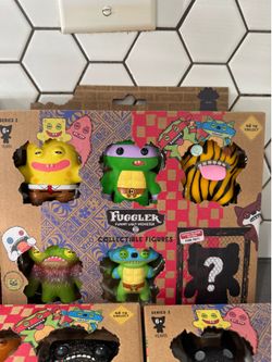 Fuggler 2.5" Funny Ugly Monster 6-Pack TMNT SpongeBob Nickelodeon Collectible Figures