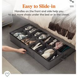 Under Bed Shoe Storage 