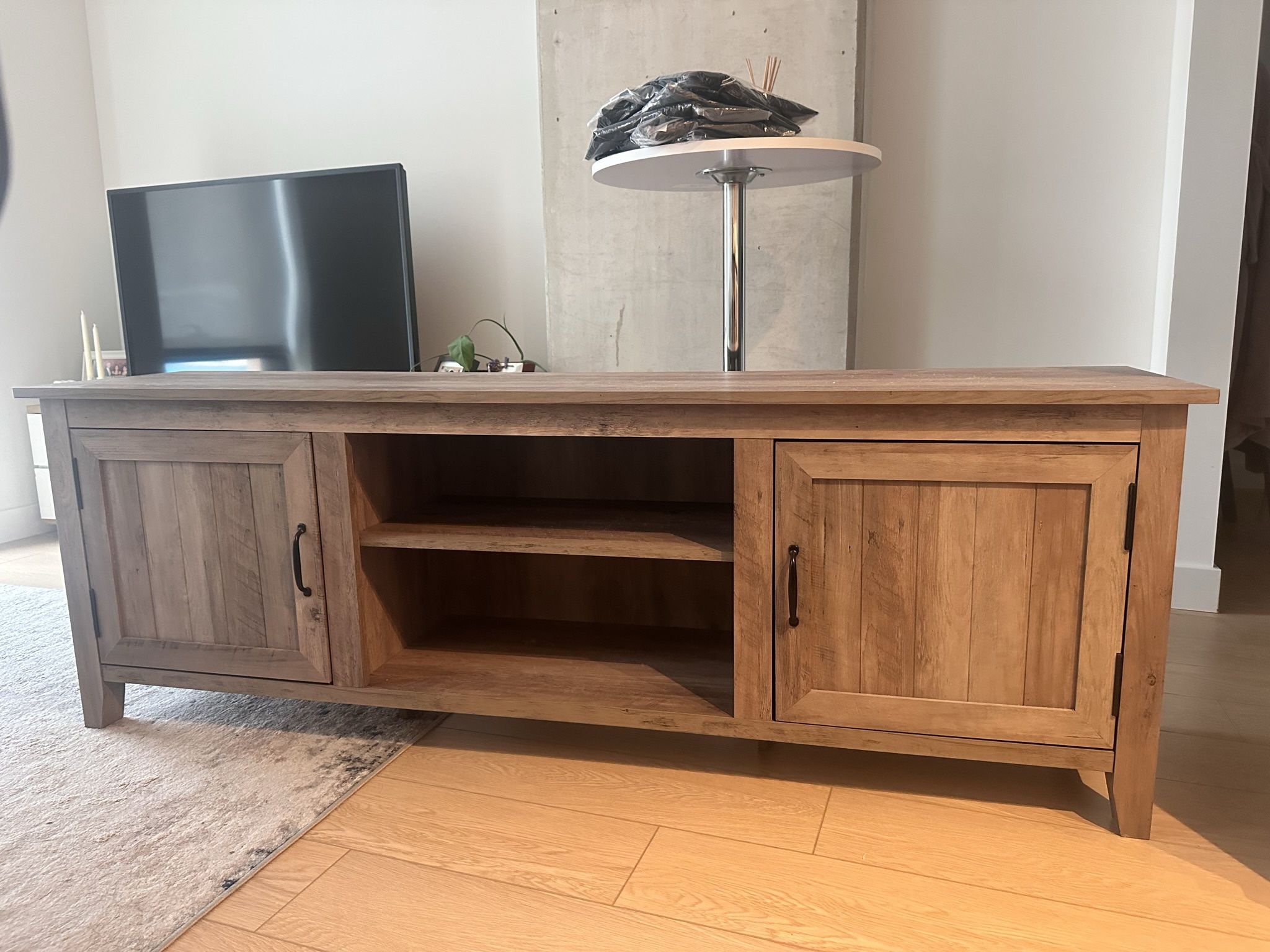 Grey TV Stand
