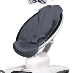 4moms MamaRoo Multi-Motion Baby Swing, Bluetooth Enabled with 5 Unique Motions, Grey. open box, Never Used