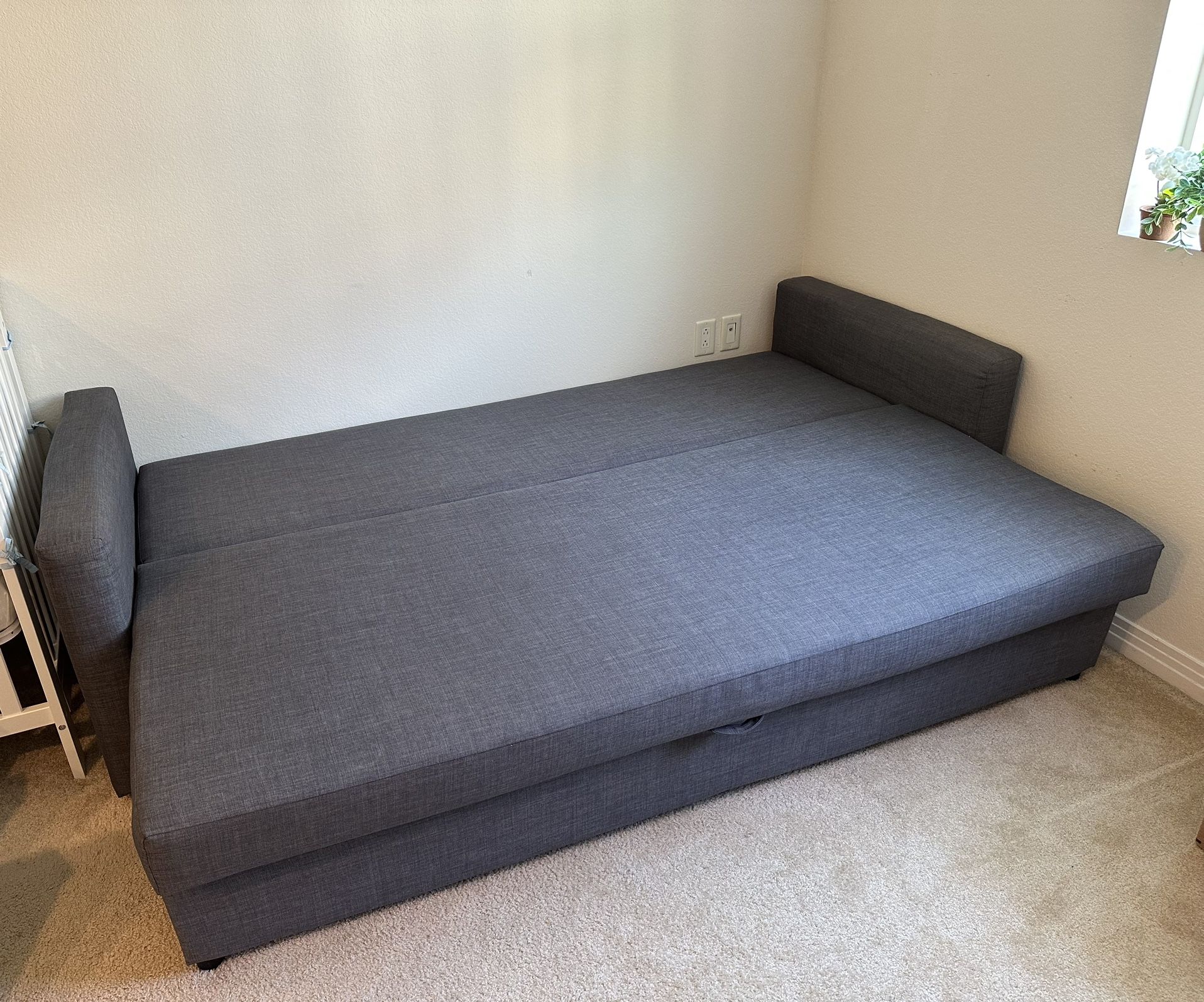 Moving Sale Lightly Used ikea Sofa Bed(Sleeper Sofa/Dark Gray) in