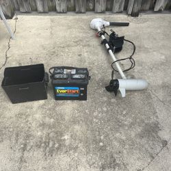 Motorguide R3 Saltwater Trolling Motor With Battery 