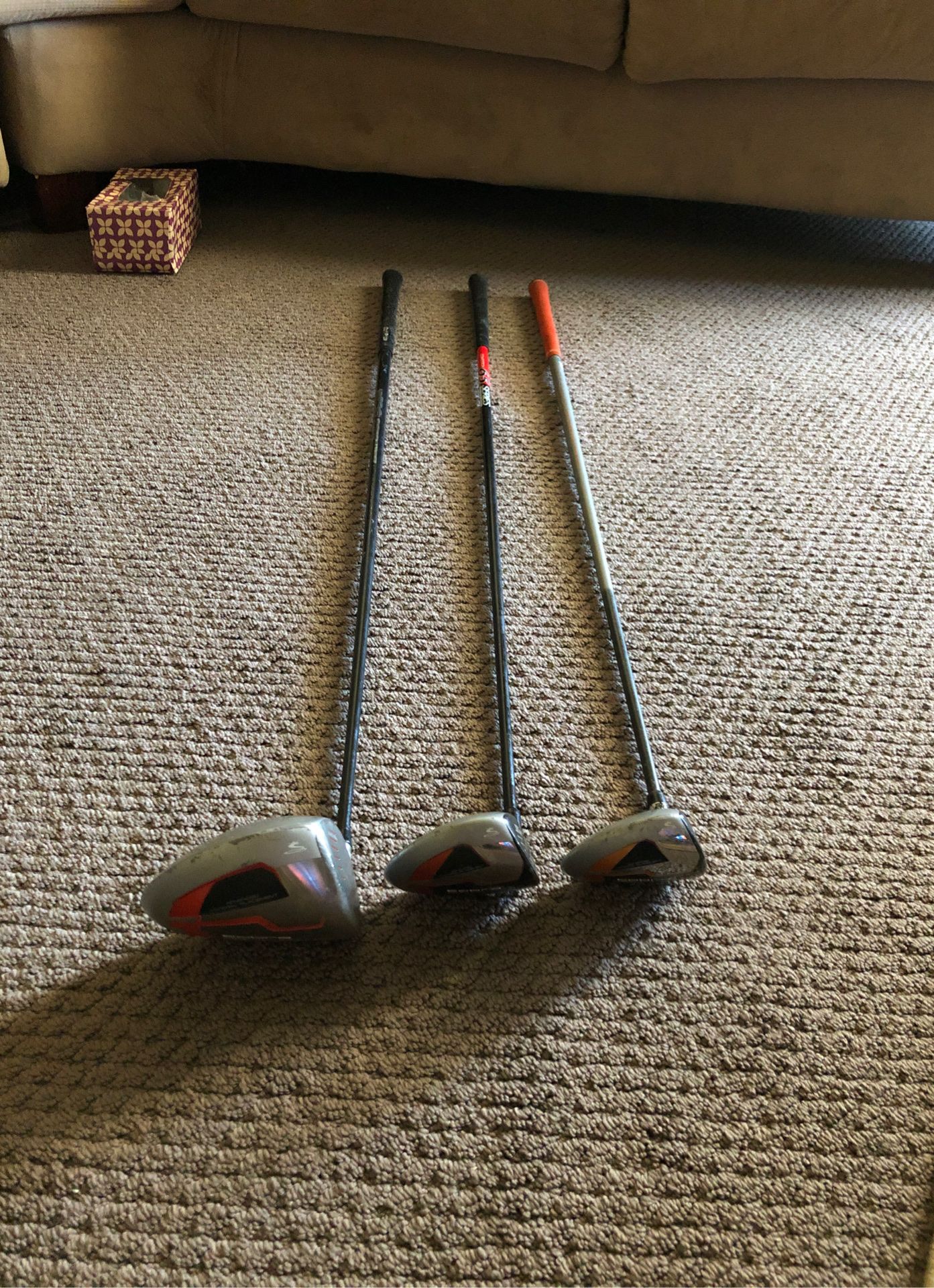 Cobra driver 10.5 right hand 5 wood 3 wood
