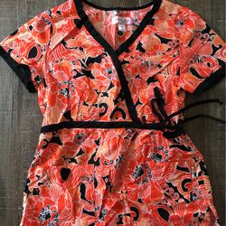 Koi Scrub Top - Small