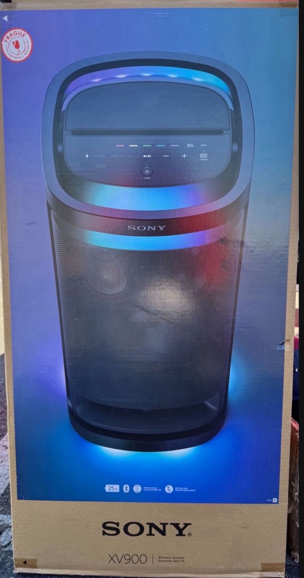XV900 Portable Bluetooth® Wireless Party Speaker