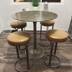 West Elm Dining Table + Chairs 