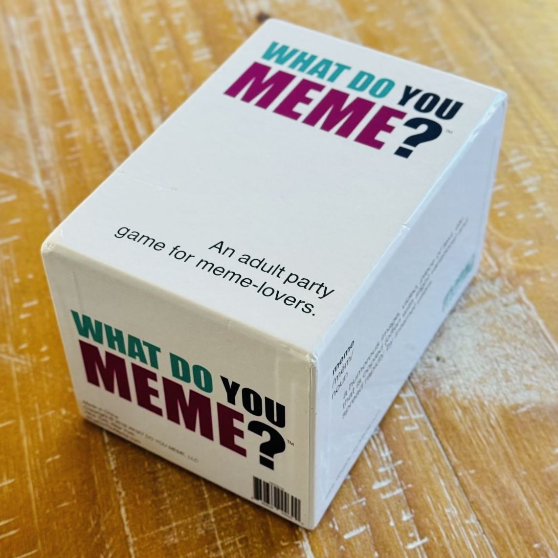 “What Do You Meme?” Card Game, Board Game, Party Game, Rated Adult, Complete Set