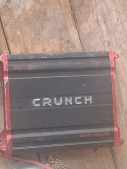 Crunch PZX1500.1 1300W Car Amplifier