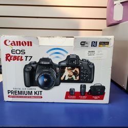 CANON NEW EOS REBEL T7 MODEL DSLRDS126
