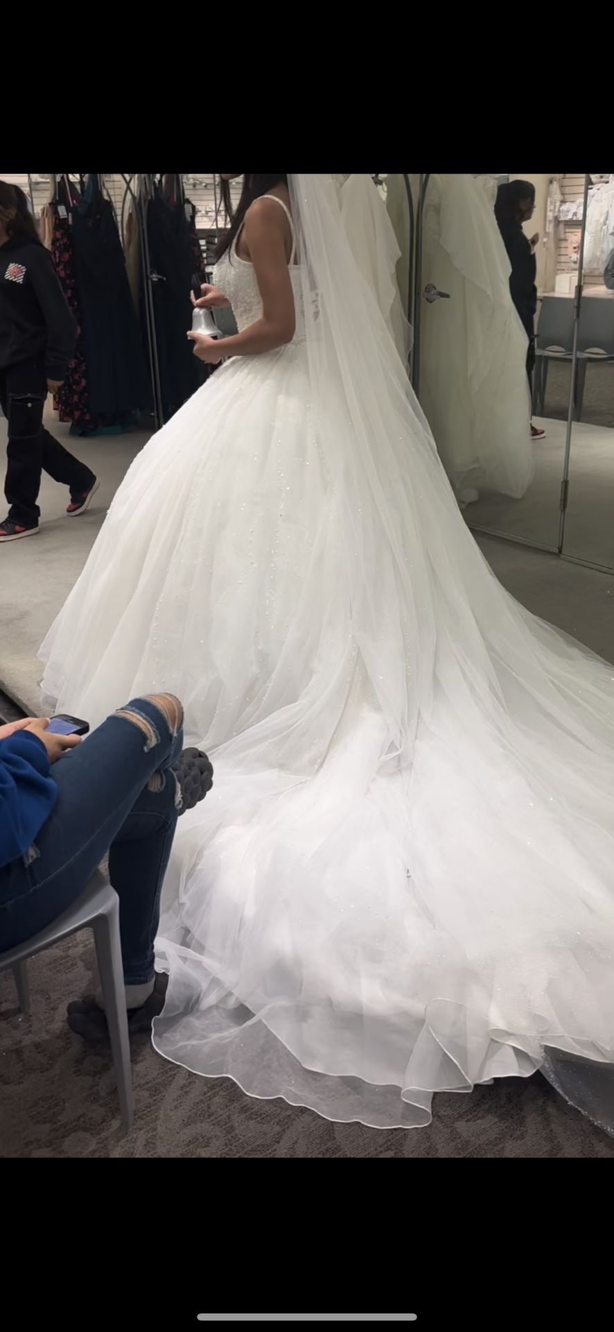 Oleg Cassini Wedding Gown