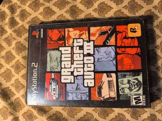 PlayStation 2  Grand theft Auto III .....$20