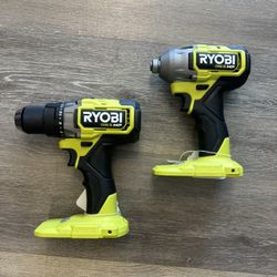 Ryobi Tools Drill & Impact Combo Set 
