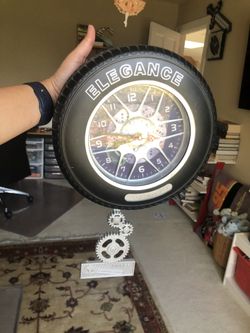 Tire Clock