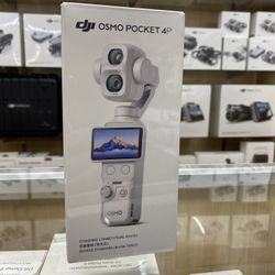 Dji Osmo Pocket 4p White Standard Bundle