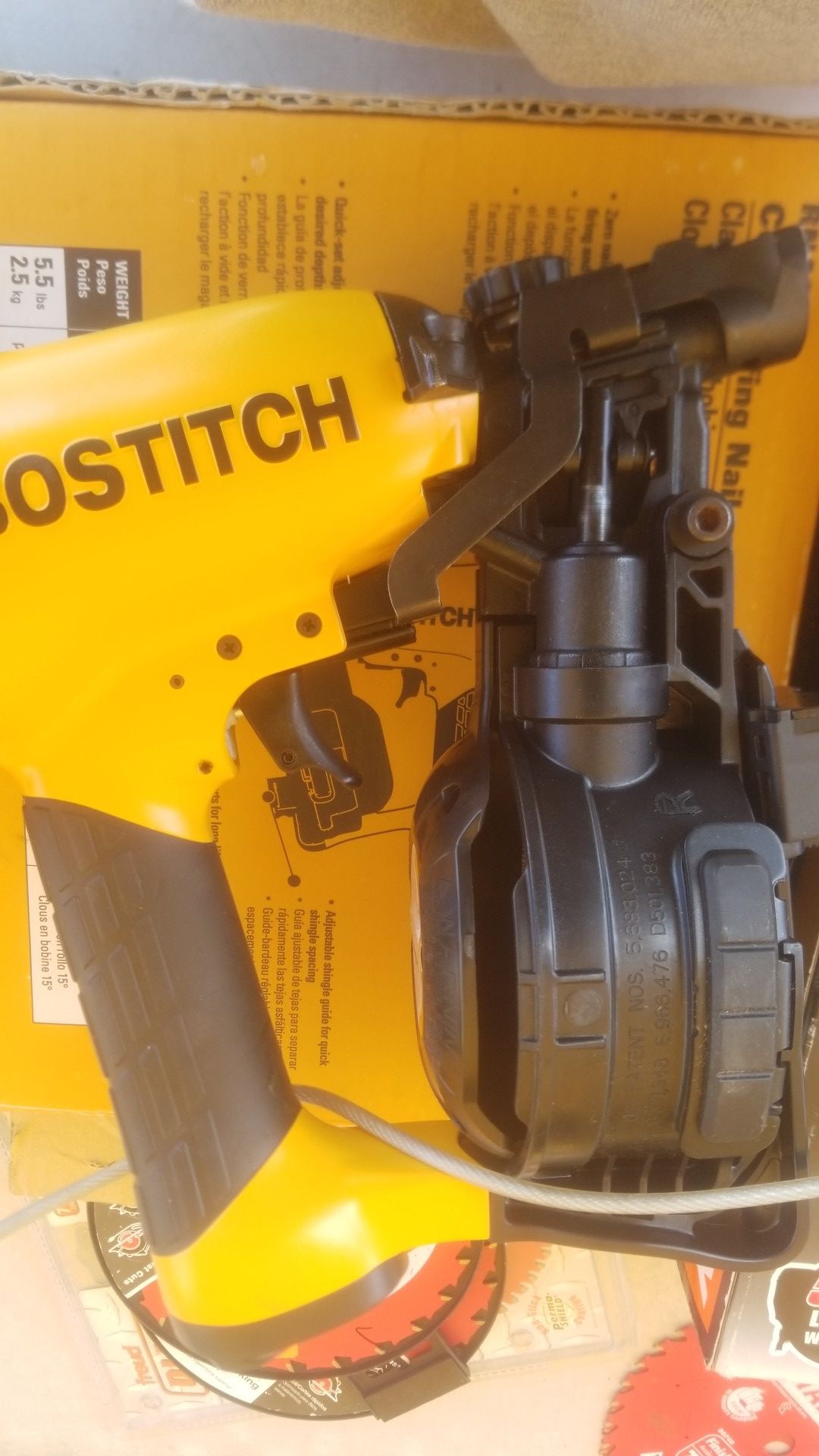 Bostitch Coil Roofing Nailer