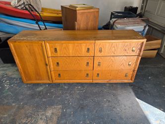 Oak Dressers, Cabinents, Nighstands, lounge chair