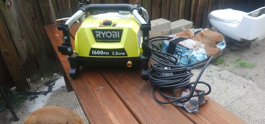 Ryobi 1600psi Preasure Washer
