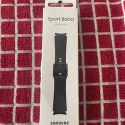 Samsung Ridge-Sport Band for Galaxy Watch4/Watch4 Classic - Black, S/M
