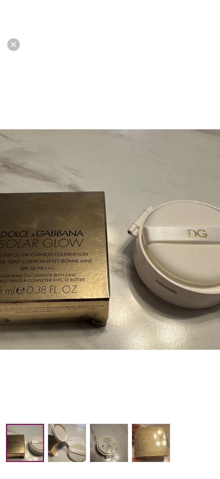 Dolce & Gabbana Solar Glow Cushion Foundation -
