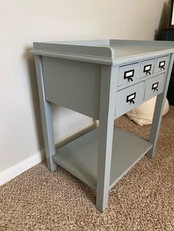 Accent Table with Drawers