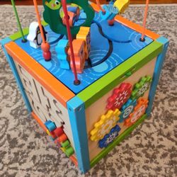 Wooden Play Cube