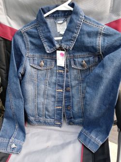 NEW Girls SZ14 Jean Jacket