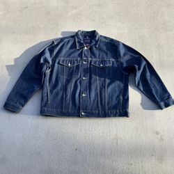 XL Vintage Kani Denim Dark Blue Jacket 