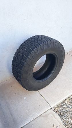 Selling one tire only one 35x12.50 x18 toyo open country 95% $75