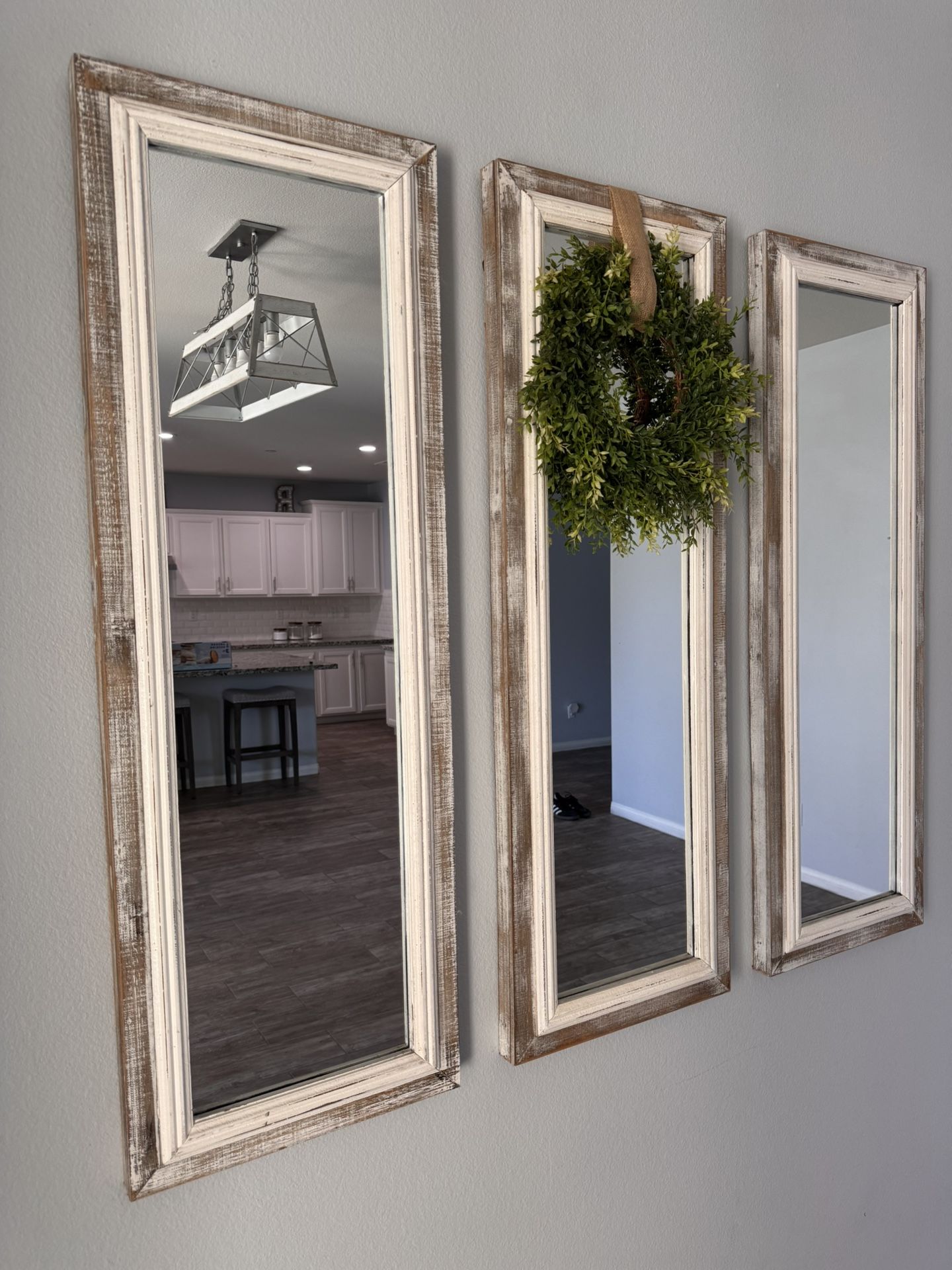 Rustic Wooden Wall Mirrors