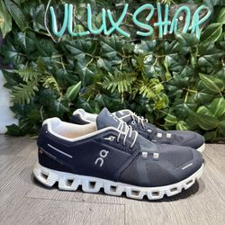 On Cloud 5 Swiss Engineering Mens Size 10 Shoes Blue  White Athletic Shoes