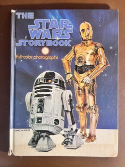 Vintage 1978 THE STAR WARS STORYBOOK Hardback Book w/ Full-Color Photographs