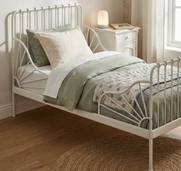 ✨ COMPLETE IKEA MINNEN Extendable Bed Set + 3-Piece Mattress (Gently Used)