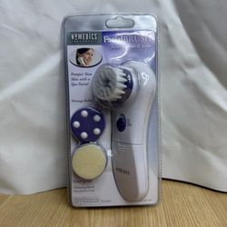 Vintage HoMedics Body Basics Facial Brush Cleanser & Toner FAC-50C