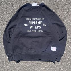 Supreme WTAPS Crewneck Black