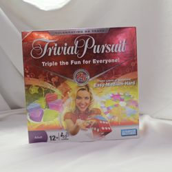 Trivial Pursuit 25th Anniversary Edition Board Game – 3 Difficulty Levels Complete Set