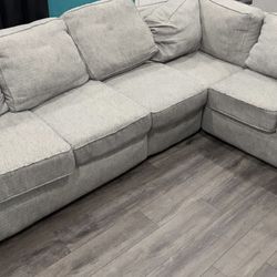 Kevin Charles Austin Gray Sectional