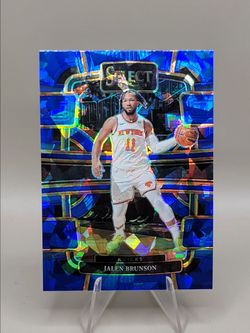 2023 Select Jalen Brunson Blue Ice Prizm