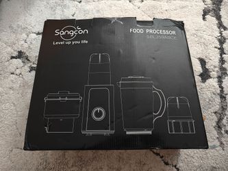 Sangcon 5 in 1 blender and food processor combo for kitchen