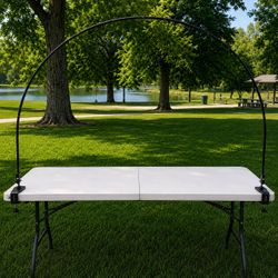 6 feet metal wide clamp on Baloon Arch